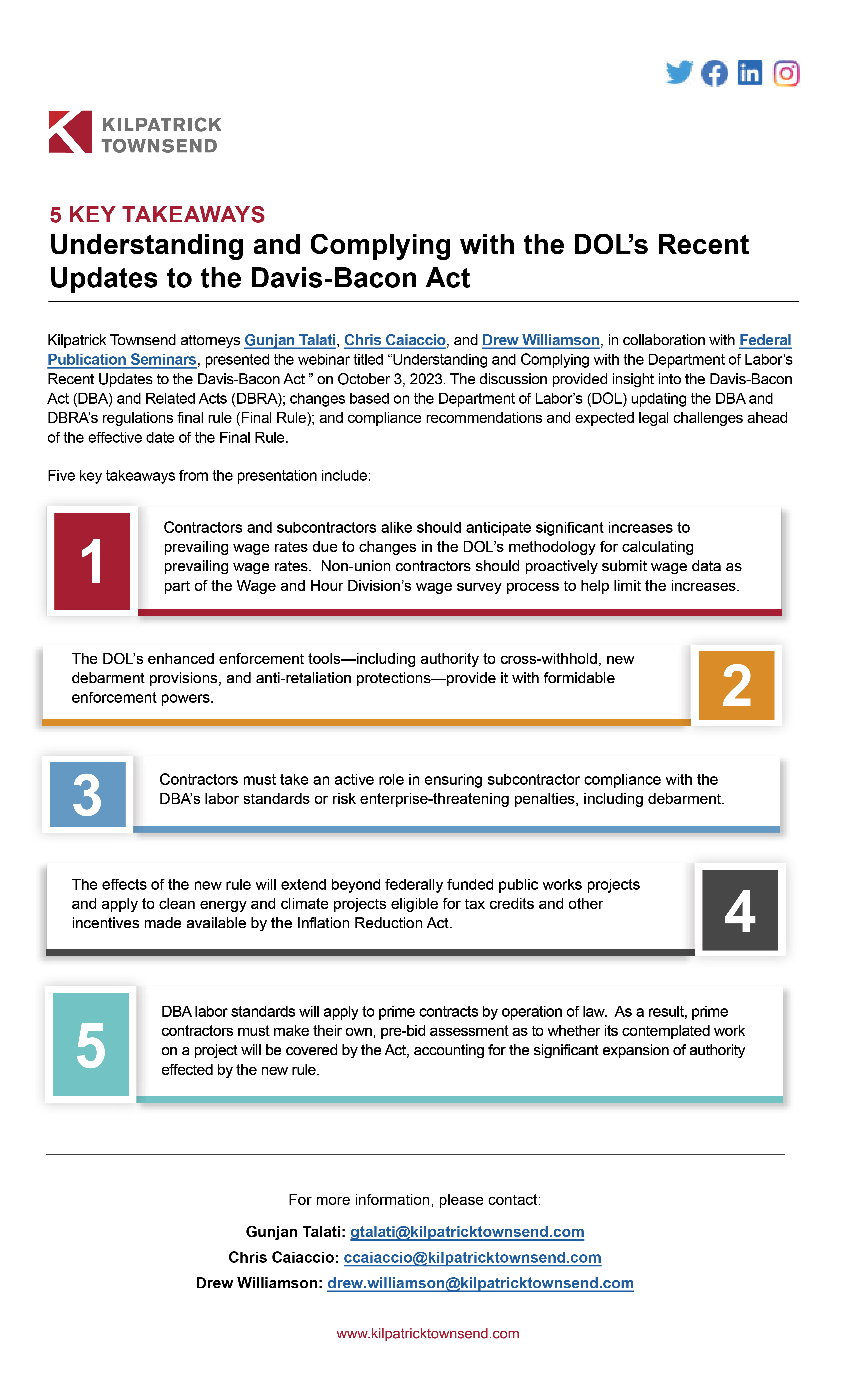 Dols Order Example Key Takeaways Understanding and Complying with the DOLs Recent Updates