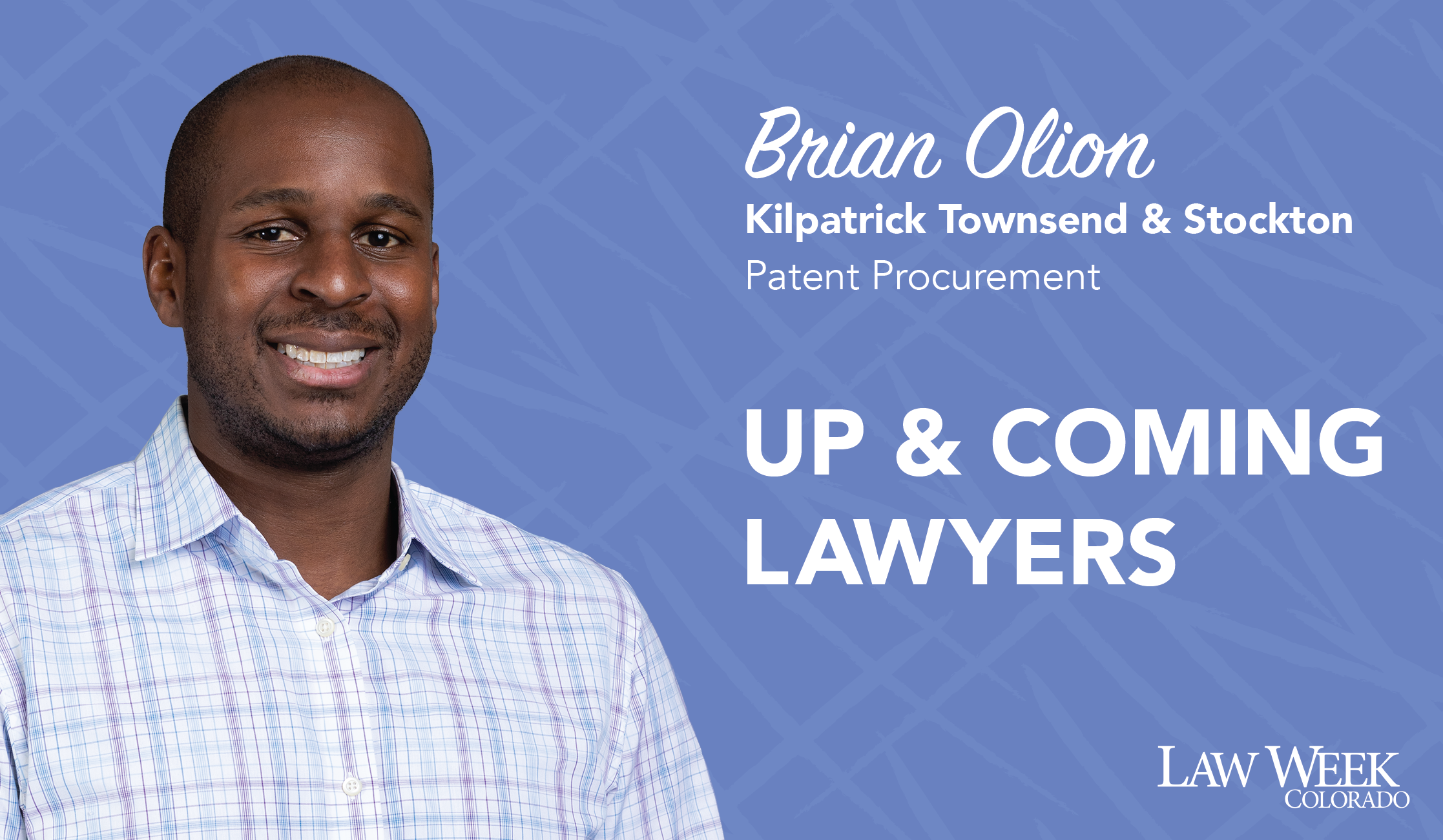 Up and Coming Lawyer Brian Olion